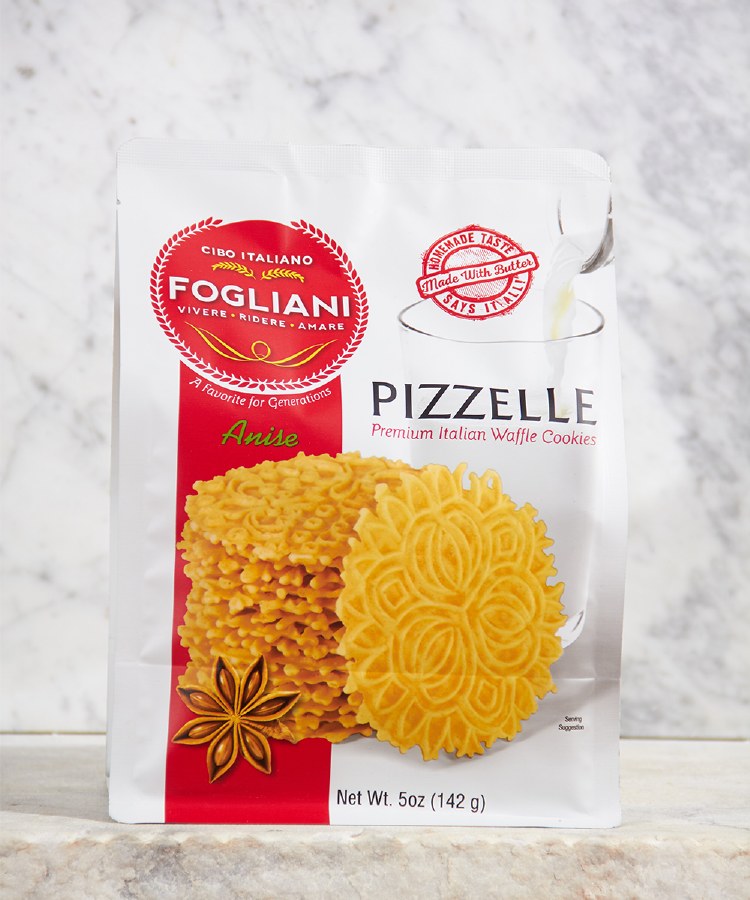 Гуленьки（Gulenki） Fogliani Anise Pizzelle, 5oz - DeLAURENTI